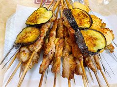 烤茄子-胖太太四川麻辣排骨串(镇江路分店)