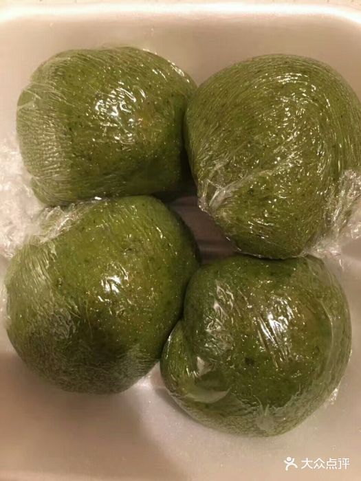 王家沙点心店(南京西路总店)咸味素青团图片 - 第3张