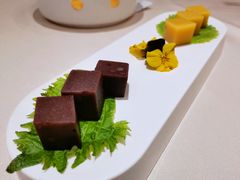 豌豆黄拼红豆糕-阿庄新豫菜(航海东路店)