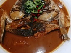 垮炖胖鱼头泡饼-大碗居·烤鸭·鱼头泡饼(天坛东门店)