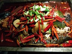 -探鱼·鲜青椒爽麻烤鱼(三水广场店)