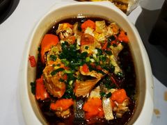 膏蟹黄鱼抱蒸肉饼-丰收日(五角场店)