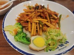 鱼香肉丝盖饭-丝路伊兰·兰州牛肉面(牛街总店)
