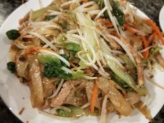 孜然肉丝炒饼-小街天府