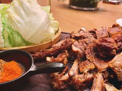 盐烧新疆羊排-广州柏悦酒店·悦景轩·粤菜餐厅
