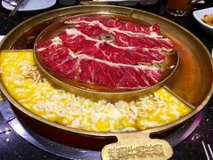 芝士锅底-猪啊牛呀羊啊铜盘烤肉(正大广场店)