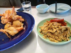 梨球果仁虾-小吊梨汤·北京菜·烤鸭(双井乐成中心店)