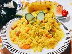 海鲜菠萝饭-曼谷靠山街