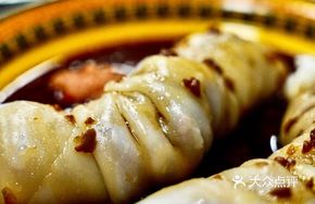 Corn and Pork Rolls in Rice Noodles