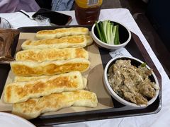 虾酱卷子-渔民船说·北塘海鲜·天津菜·海肠捞饭(北塘古镇店)