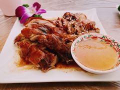 烧鸭拼叉烧-李记潮汕砂锅粥(营福路店)