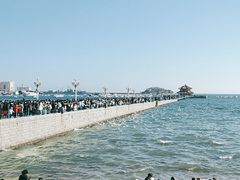 -栈桥海水浴场