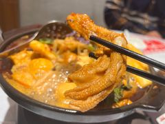 螺蛳鸭掌煲-金多鱼大排档·烤鱼·烧烤·宵夜(江南水都店)