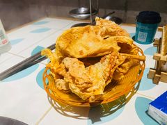 油炸豆油皮-南城十里潮汕鲜牛火锅·鲜虾生滚粥(融汇老商埠店)