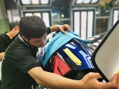 -鲨鱼皮汽车凹陷玻璃修复(静安店)
