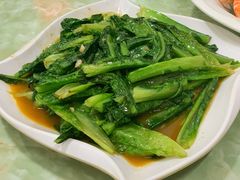 虾头油炒通菜-家利美食店