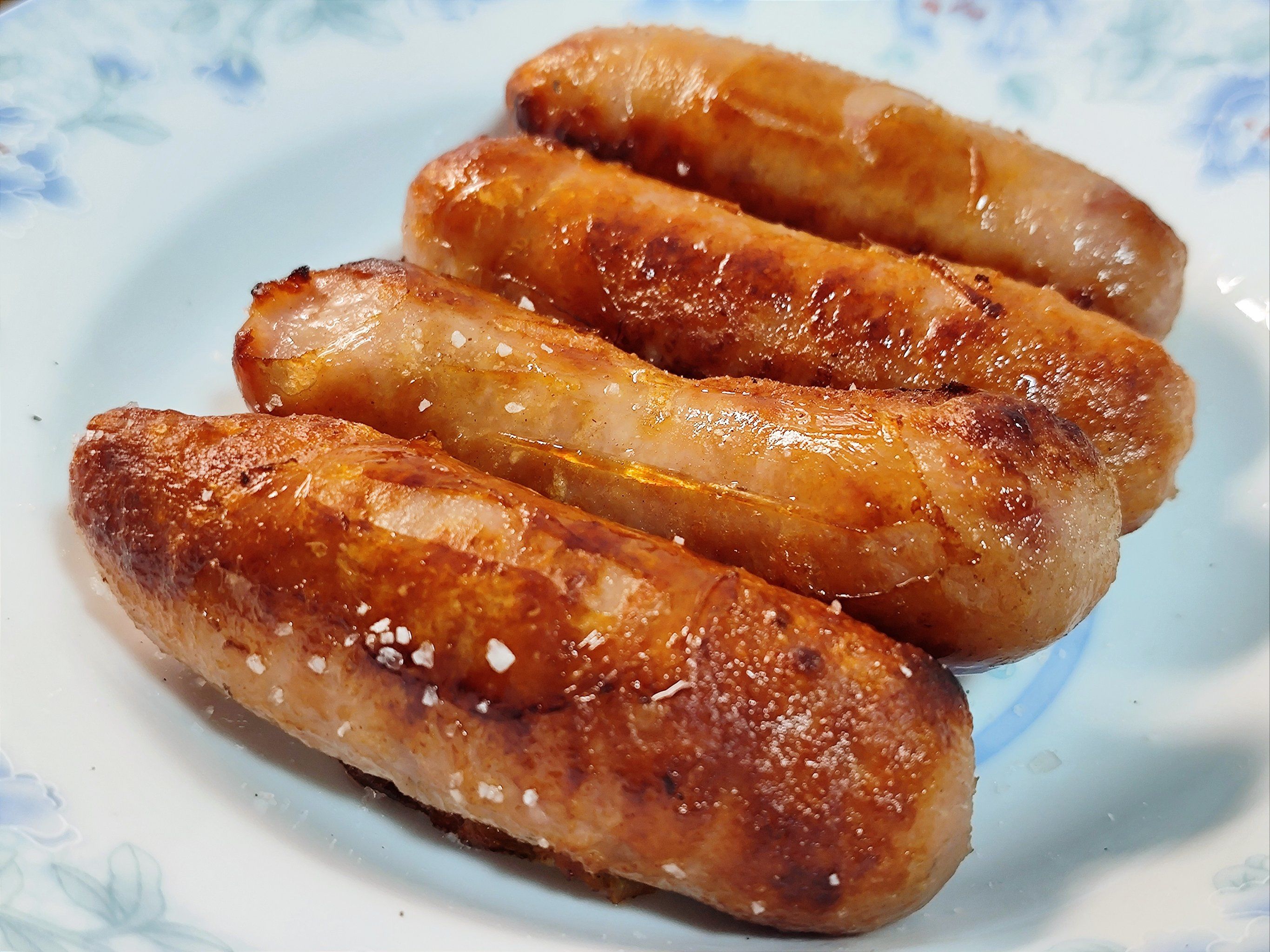 早餐吃点烤香肠