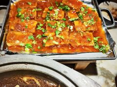铁板包浆豆腐-绿茶餐厅(朝阳大悦城店)