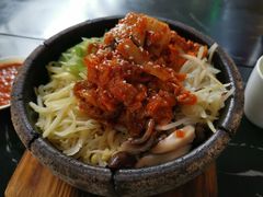 泡菜猪肉石锅拌饭-金石陈朝鲜拌饭(东城万达店)