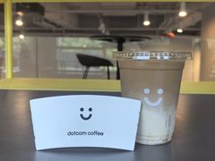 黑砖拿铁-dotcom coffee古点咖啡(致真大厦店)