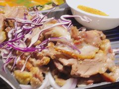 铁板蒜蓉开背虾-清真·卡德尔大叔新疆主题餐厅(龙汇路店)