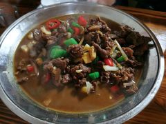 干锅黄牛肉-李东农庄(中南百草园地标店)