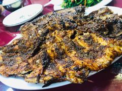 烤虹鳟鱼-北京龙庆四季香农家饭庄·灶台鱼·碳烤虹鳟鱼(龙庆峡店)