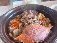 黑椒牛肉焗飞蟹-天顺渔港·海景餐厅(星海广场店)
