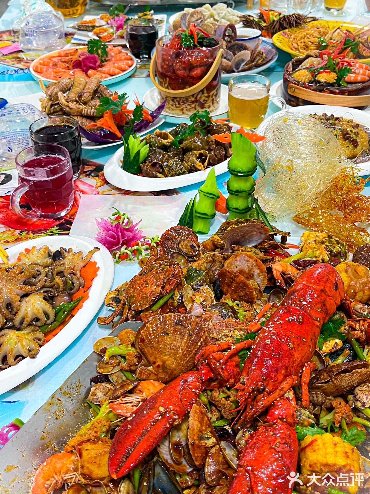 来青岛旅游就吃这家海鲜🦞就行‼️