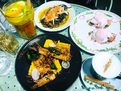 惹味胡椒虾配烤玉米-CHILLAX轻乐时(侨建·Hi City店)