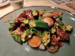 惹味秋葵煎牛肉粒-陶陶居酒家(环市东店)