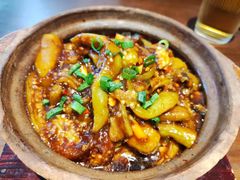 鱼香茄子煲-千日贺茶餐厅(高新万达店)