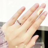 时尚又简约的玫瑰金对戒,在I Do找到啦~