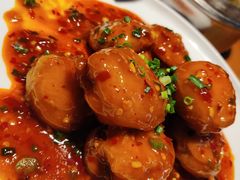 鱼香茄饼-永乐饭店
