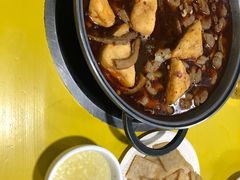 -老红桥炸灌肠牛肚锅烧烤(定福庄店)