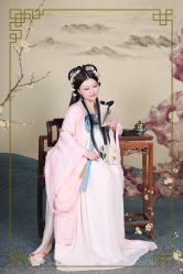 -后宫·古装汉服京剧儿童亲子全家福摄影