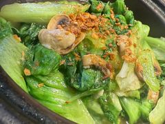 啫啫蒜蓉罗马生菜-南拳十三姨·潮汕砂锅粥·粤菜(西单大悦城店)