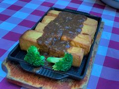 人气铁板肉汁煎豆腐-让我们见个面(祥云小镇店)