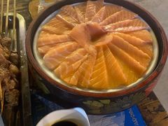 三文鱼刺身-清真海鲜大排档(原芥园道店)