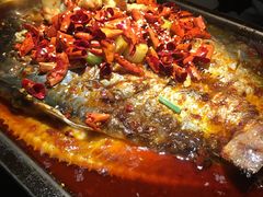 -探鱼·鲜青椒爽麻烤鱼(广州欣荣广场店)