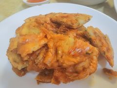 炸虾饼-桂园白粥·潮汕老味道