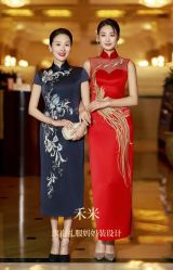 -禾米旗袍妈妈装礼服定制(嘉业国贸店)