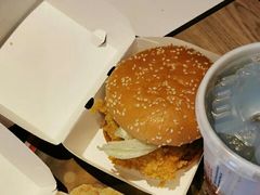香辣鸡腿堡套餐-肯德基(李家沱店)