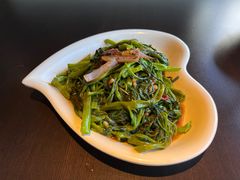 马拉盏炒通菜-大头虾越式风味餐厅(光明广场店)