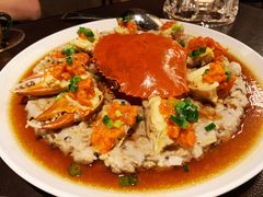 和乐蟹蒸手剁肉饼-广州文华东方酒店·江-由辉师傅主理