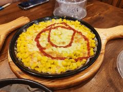 料理烤芝士玉米粒-老东镇啤酒屋海鲜加工·蒸汽海鲜·海鲜烧烤(台东店)