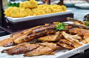Fisher's Special Salted Fish Platter