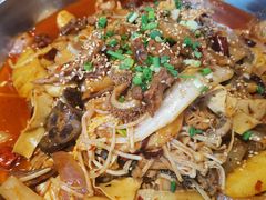 香辣牛杂干锅-乡土黄·鲜牛肉火锅·小龙虾(兴业街店)