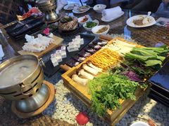 蔬菜拼盘-慢丽江·云南野生菌土鸡锅(西山店)