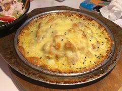 烤鸡爱上芝士-猪啊牛呀羊啊铜盘烤肉(正大广场店)